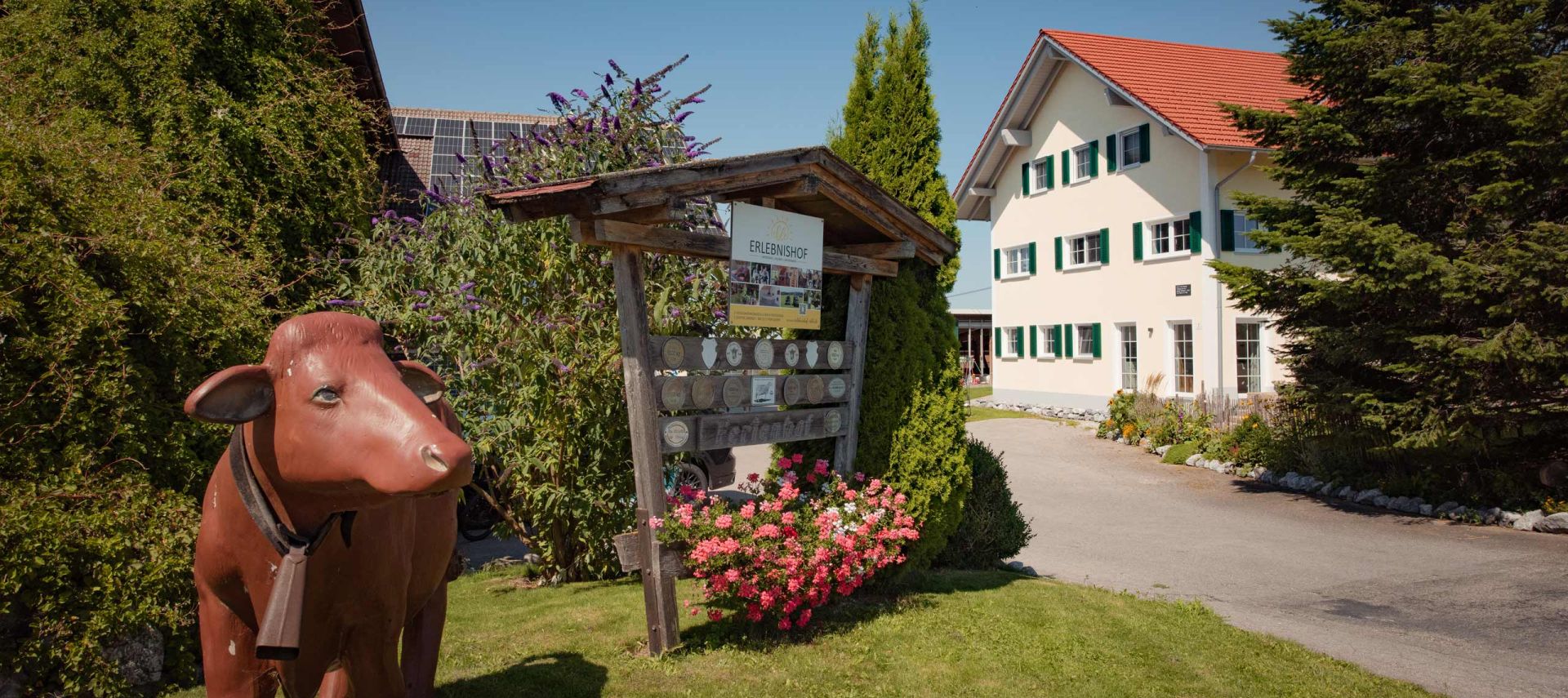 Familienurlaub auf dem Bauernhof, Erlebnishof Eble, in Obergünzburg im Allgäu