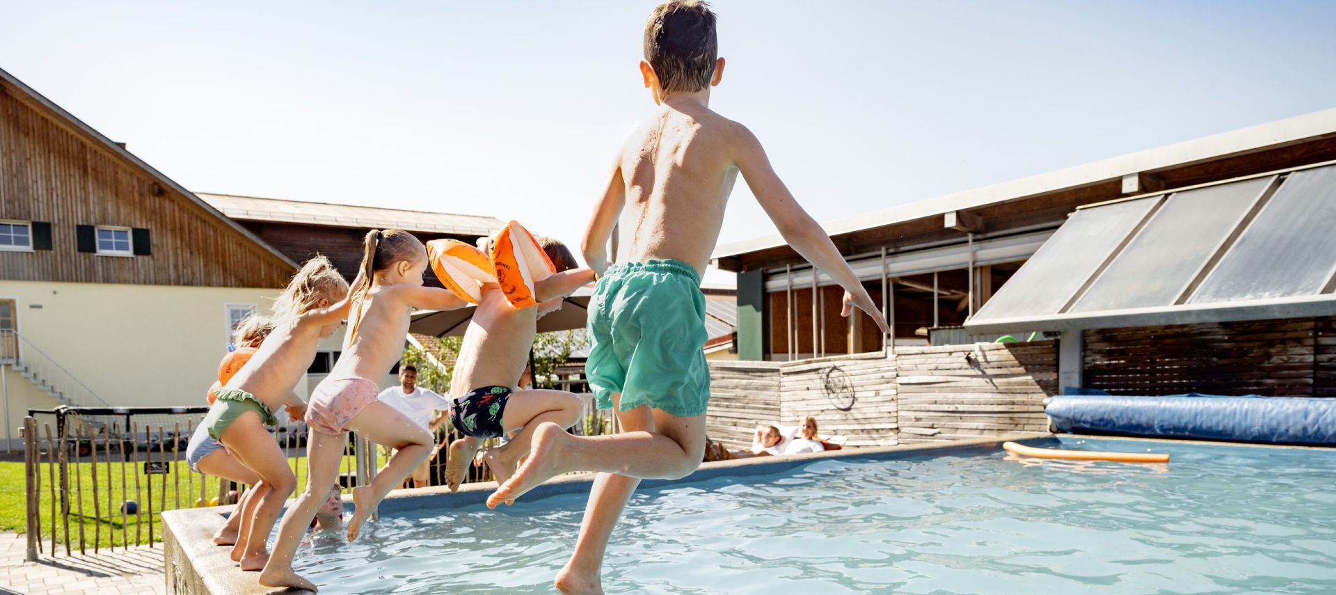 Familienurlaub auf dem Bauernhof, Erlebnishof Eble, in Obergünzburg im Allgäu
